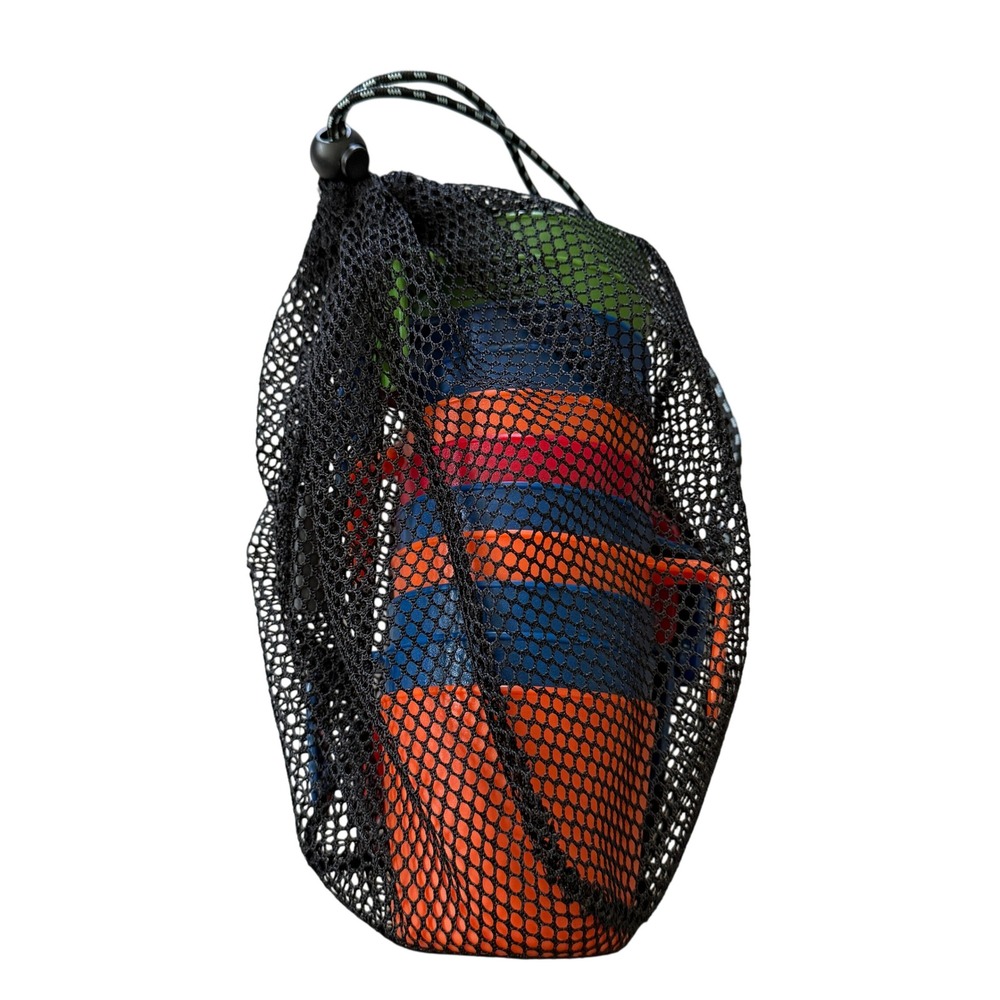 GSI Outdoors Nesting Camping Cups Set of 11 Mesh Storage Bag Multicolor PP Mug - Picture 2 of 6